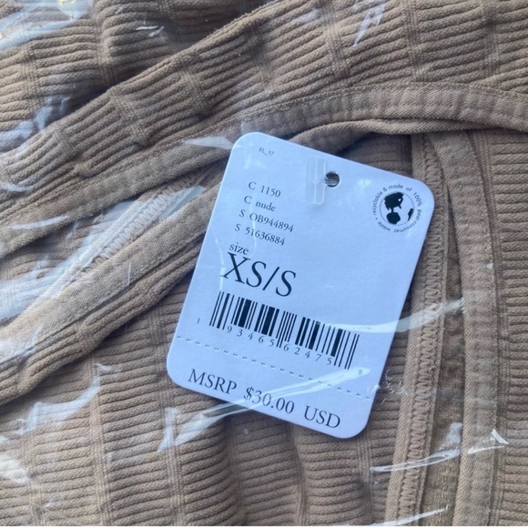 Free People Square One Seamless Cami in Nude - Picture 8 of 14